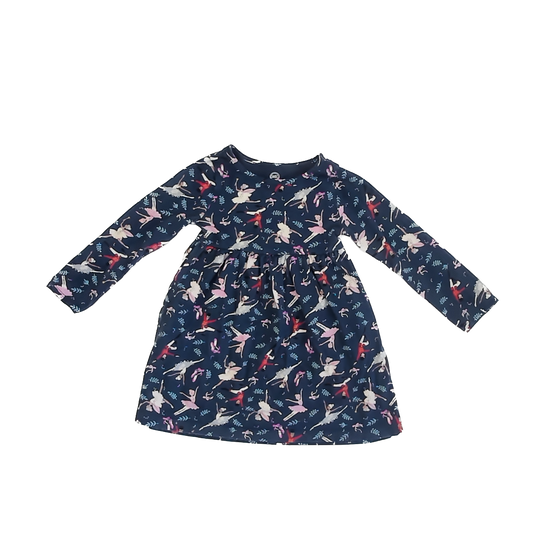 Wonder Nation Girls Blue | Ballerina Dress Size: 3T Blue | Ballerina
