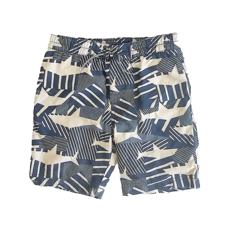 Tea Collection Boys Blue | Beige Trunks Size: 6 Years Blue | Beige