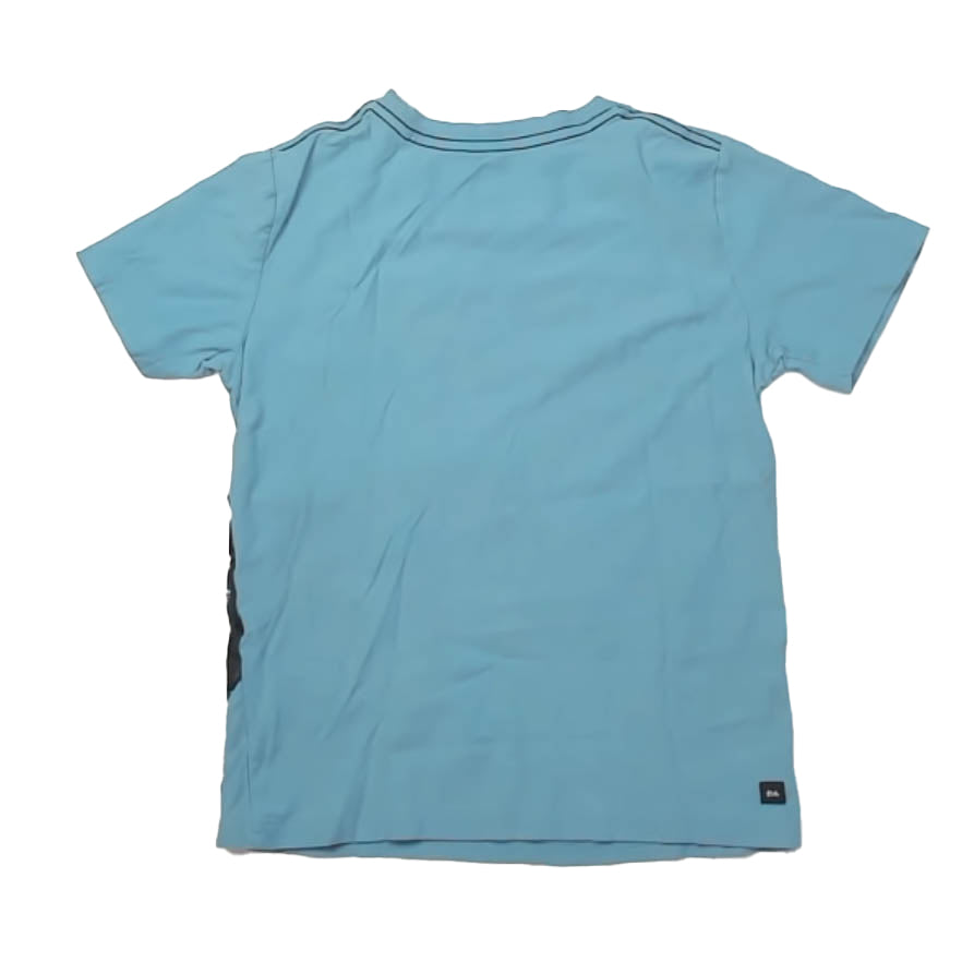 Tea Collection Boys Blue Bicycle T-Shirt Size: 12 Years Blue Bicycle
