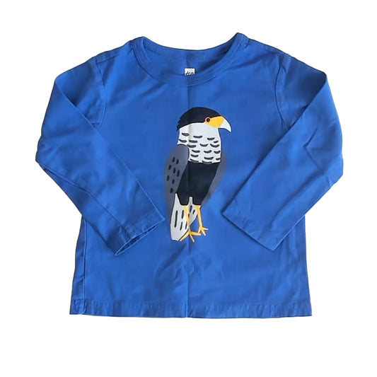 Tea Boys Blue Bird Long Sleeve T-Shirt Size: 12-18 Months Blue Bird