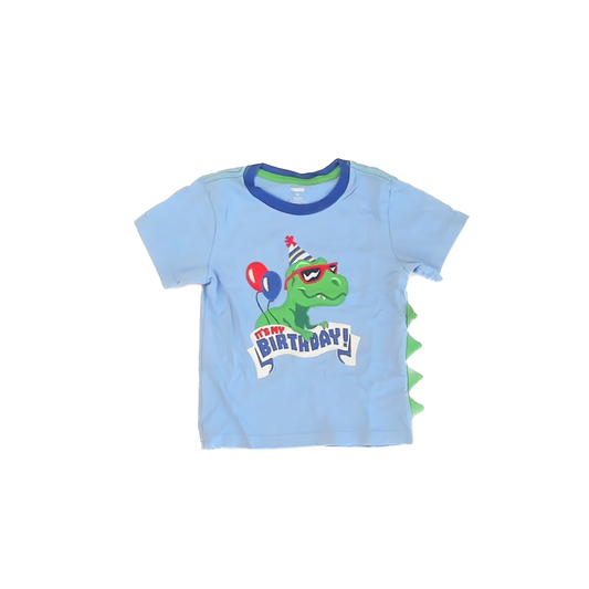 Gymboree Boys Blue "Birthday" T-Shirt Size: 3T Blue "Birthday"