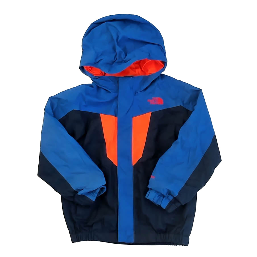 The North Face Boys Blue | Black| Orange Jacket Size: 4T Blue | Black| Orange