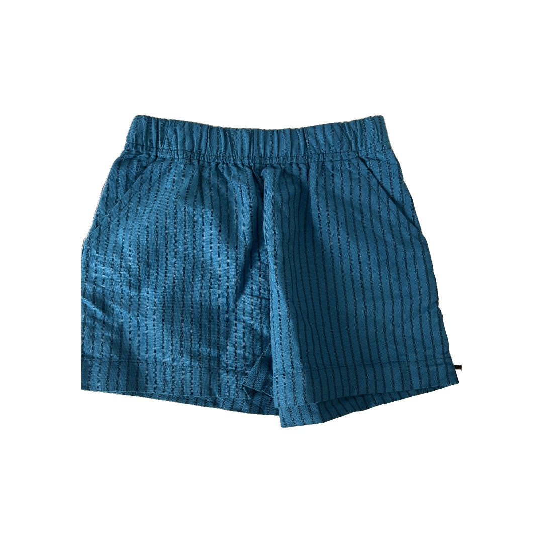 Open Edit Boys Blue | Black | Stripe Shorts Size: 2T Blue | Black | Stripe