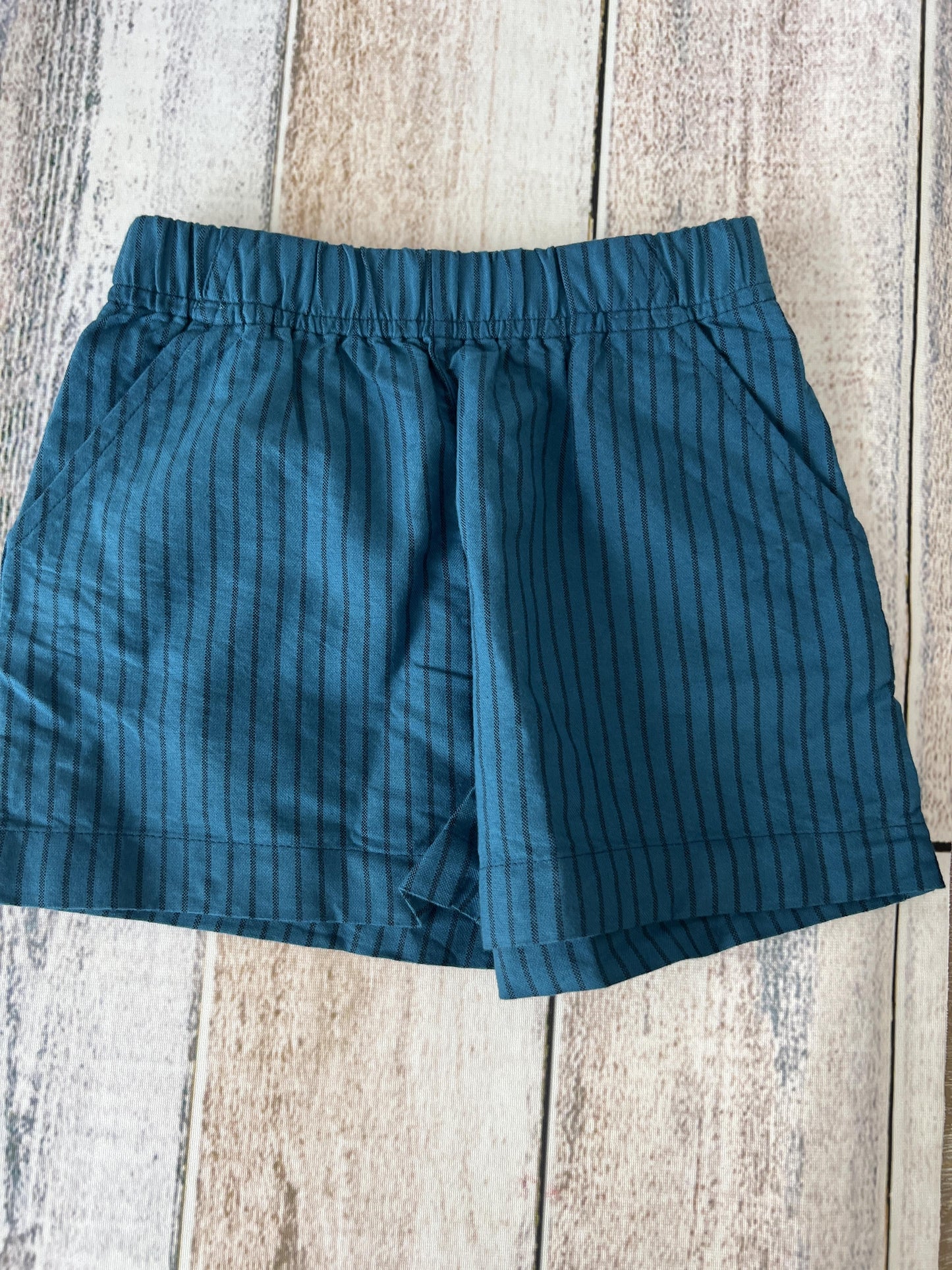 Open Edit Boys Blue | Black | Stripe Shorts Size: 2T Blue | Black | Stripe