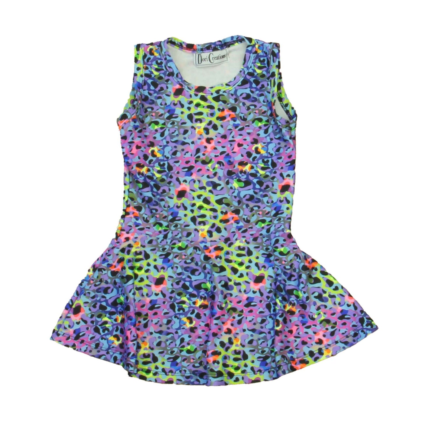 Dori Creations Girls Blue | Black | Yellow Dress Size: 2T Blue | Black | Yellow