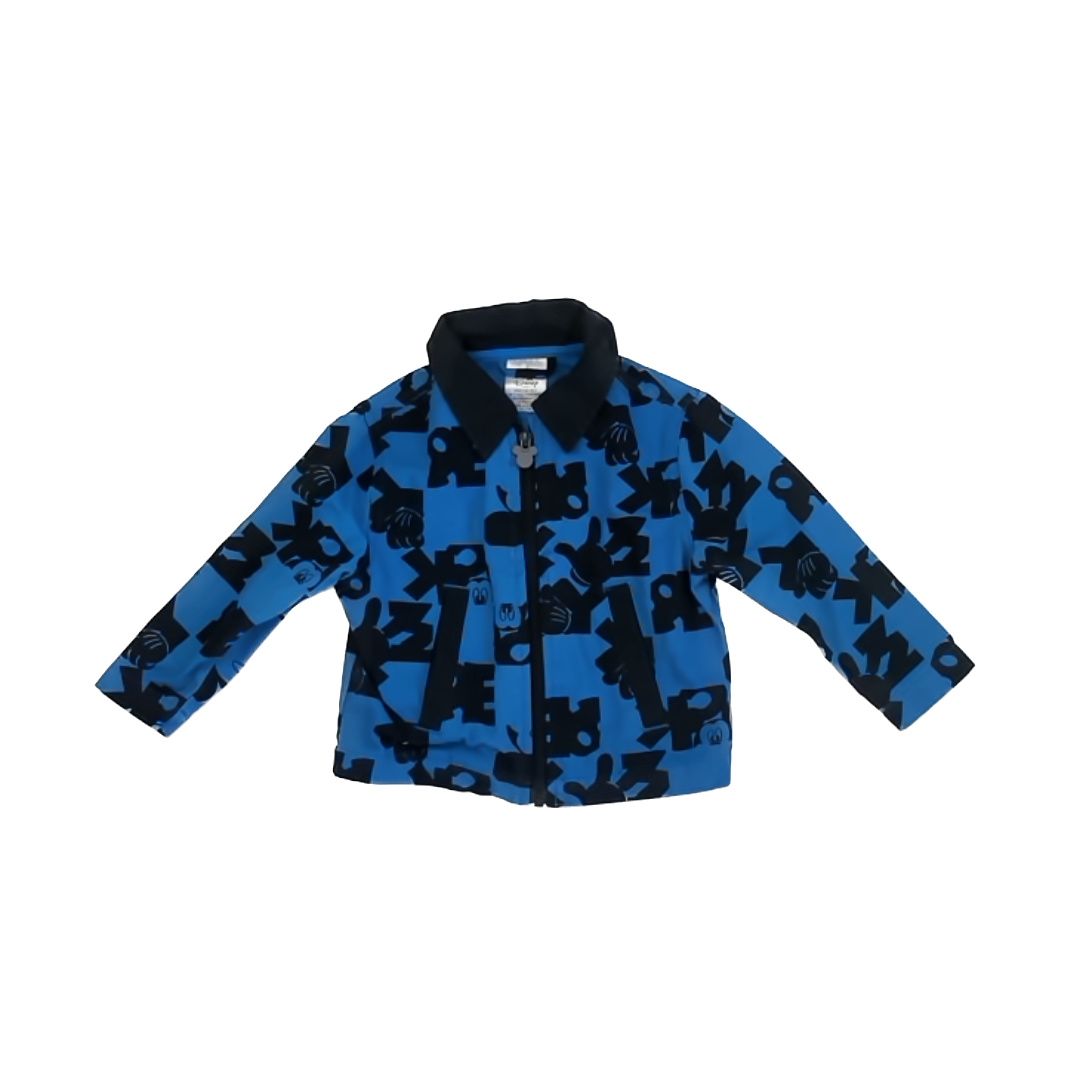 Disney Boys Blue | Black Jacket Size: 2T Blue | Black