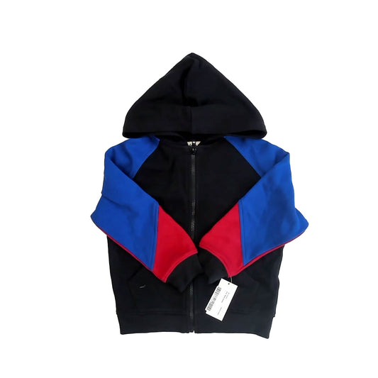 Tea Collection Boys Blue | Black Hoodie Size: 5T Blue | Black