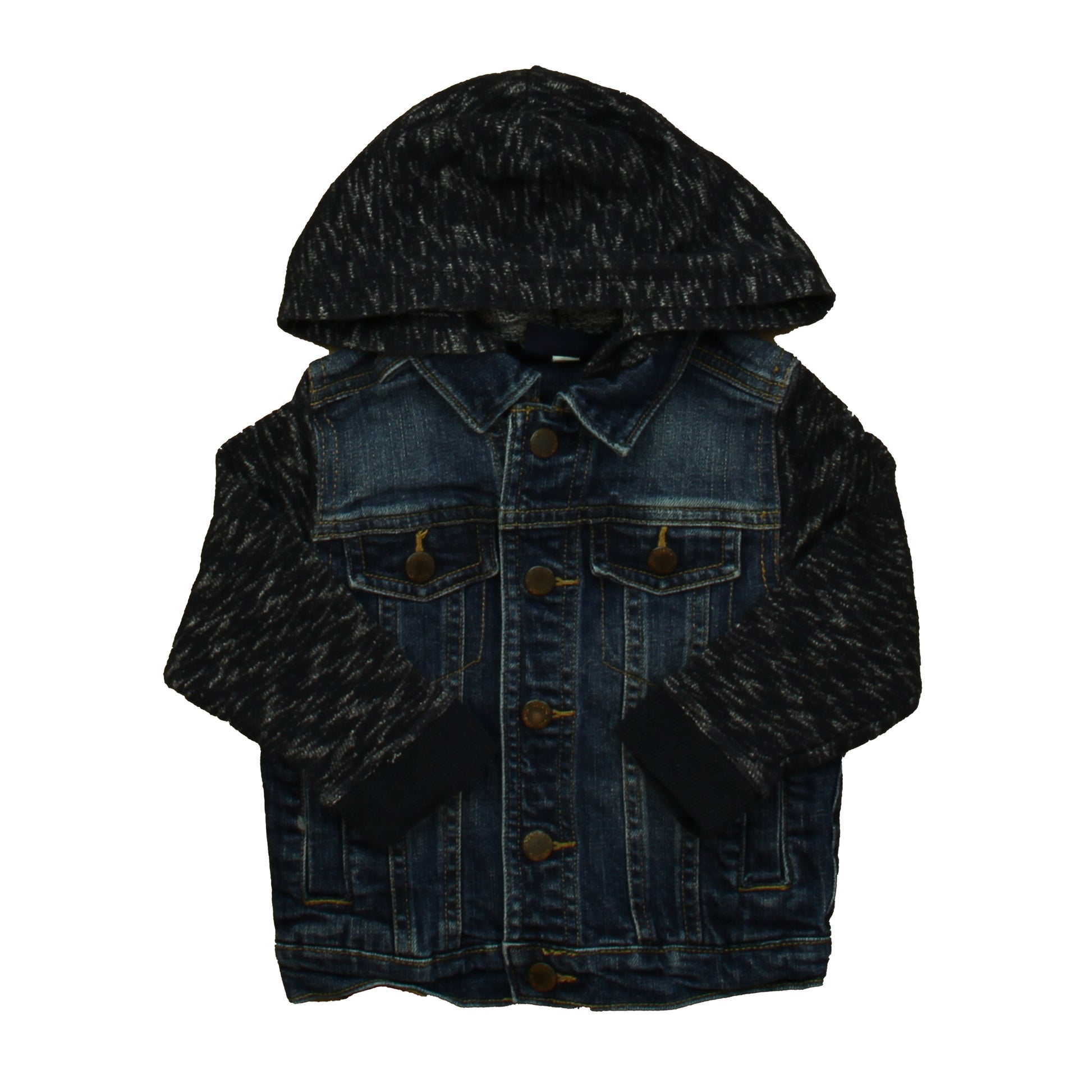 Osh Kosh Boys Blue | Black Jacket Size: 18 Months Blue | Black