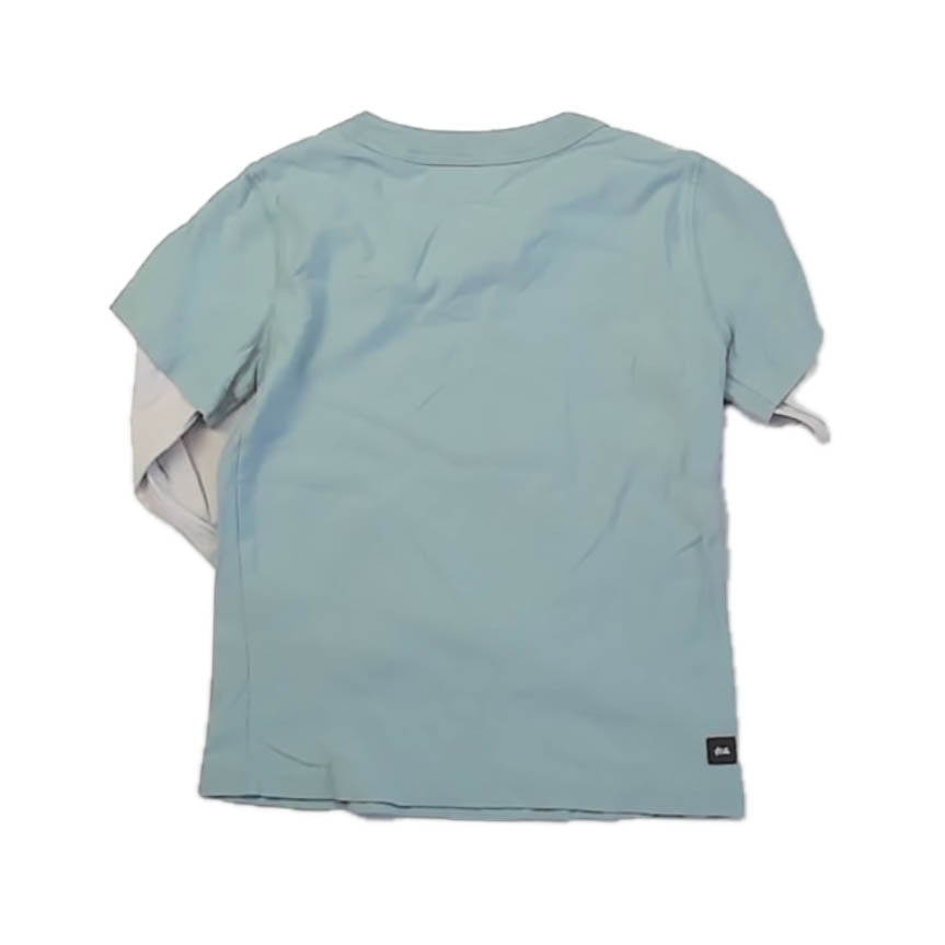 Tea Collection Boys Blue Boats Long Sleeve T-Shirt Size: 3T Blue Boats