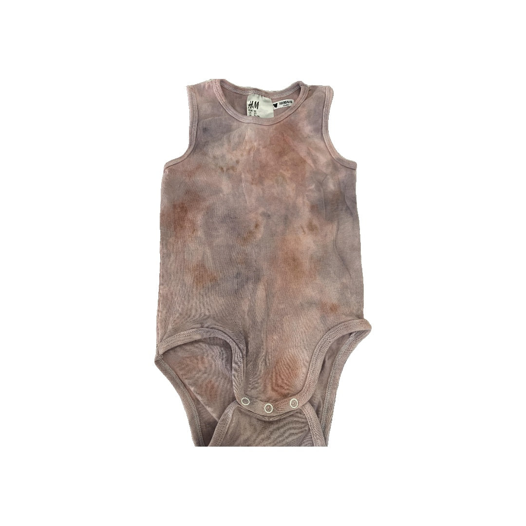 H&M Girls Blue | Brown | Brown | Tie Dye Onesie Size: 2T Blue | Brown | Brown | Tie Dye