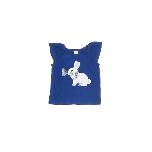 Gymboree Girls Blue Bunny Tank Top Size: 2T Blue Bunny