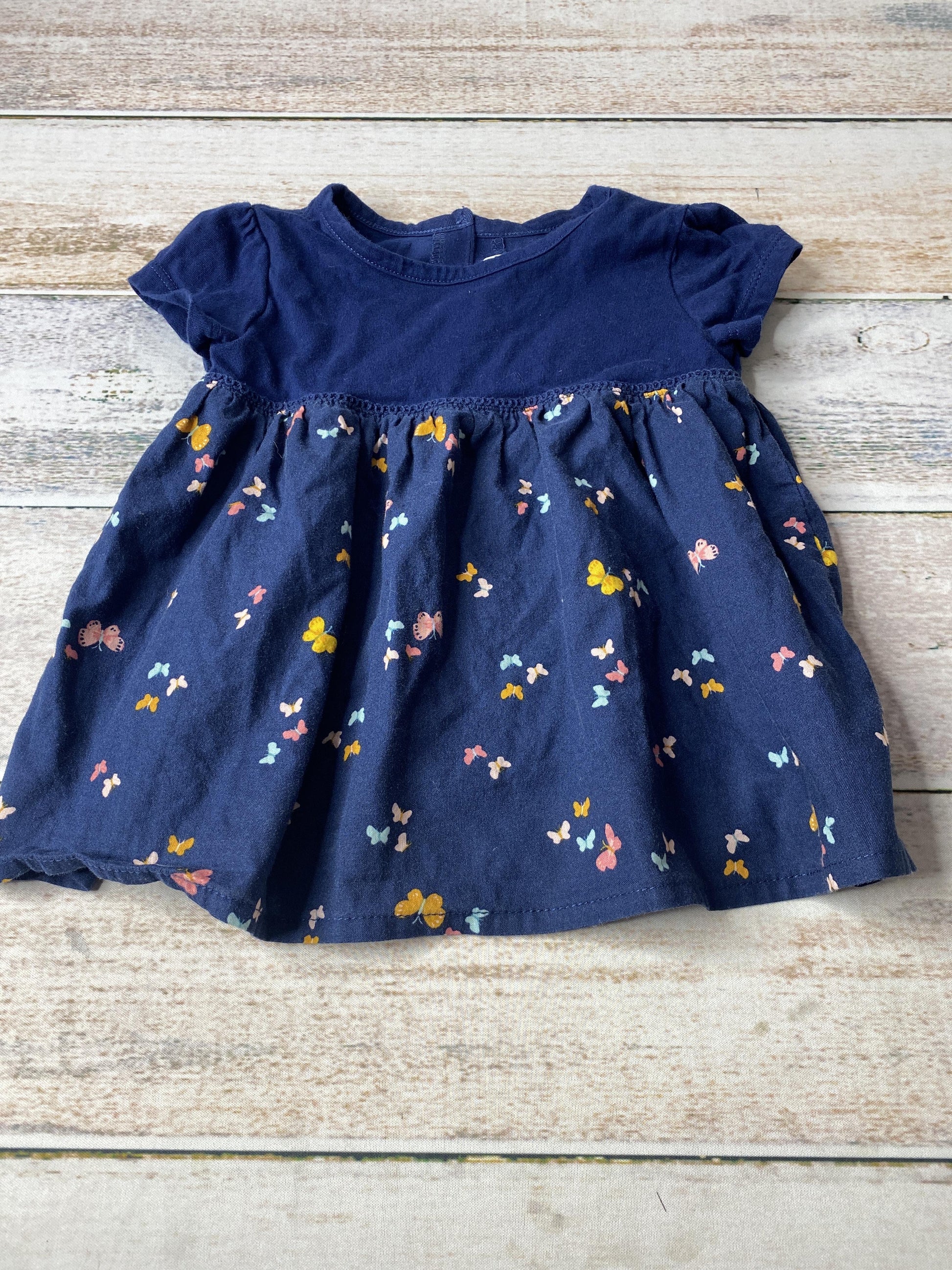 Carters Girls Blue | Butterfly T-Shirt Size: 2T Blue | Butterfly