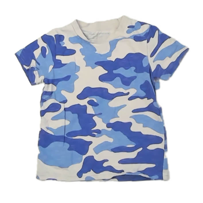 Rockets Of Awesome Boys Blue Camo T-Shirt Size: 3T Blue Camo