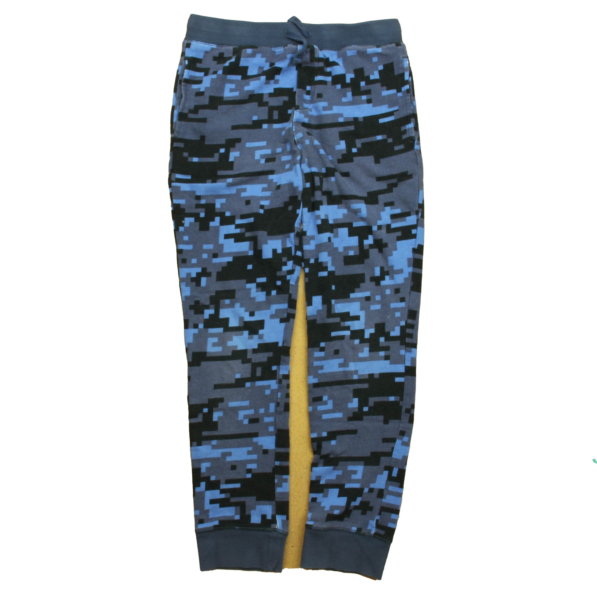 Rockets Of Awesome Boys Blue Camo Casual Pants Size: 12 Years Blue Camo