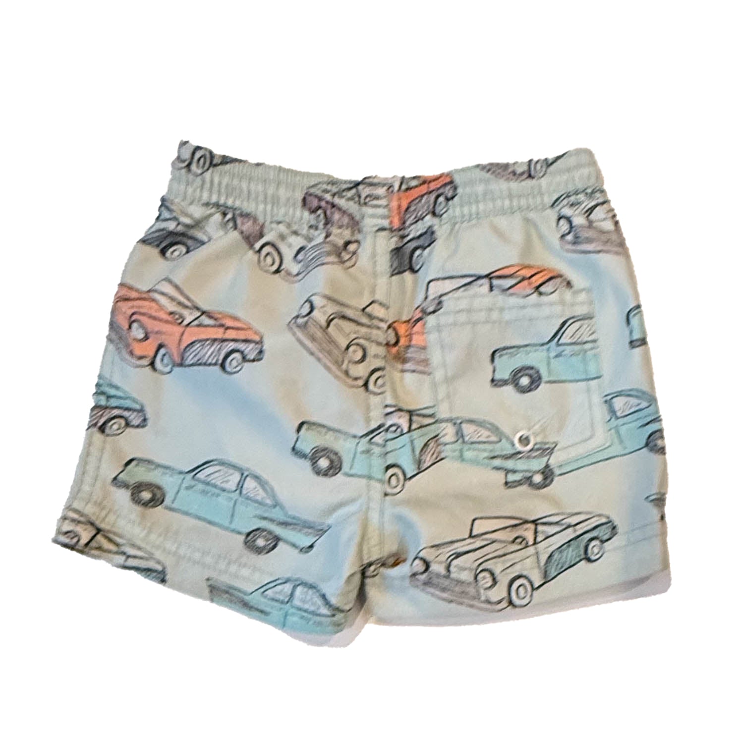 Tea Collection Boys Blue Cars Trunks Size: 2T Blue Cars