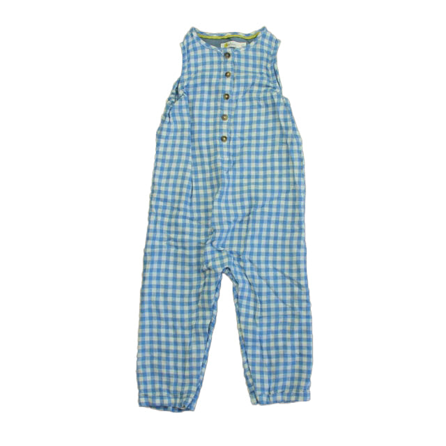 Pre-owned - Good: Boden Girls Blue Check Jumper size: 2-3T
