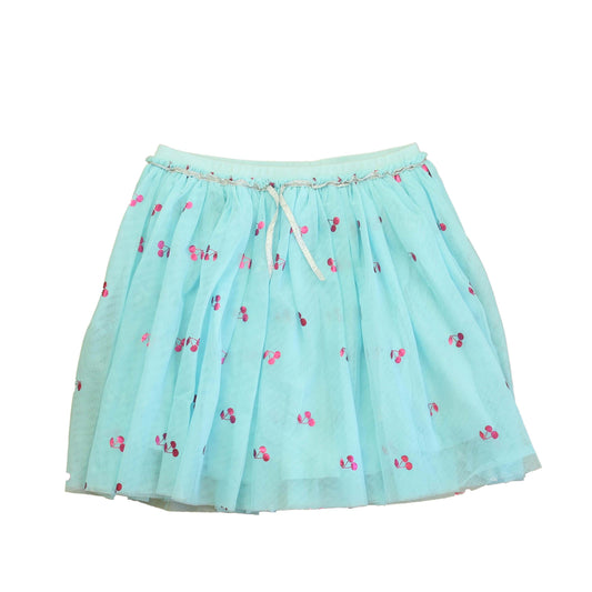 Rockets Of Awesome Girls Blue | Cherries | Tulle Skirt Size: 10-12 Years