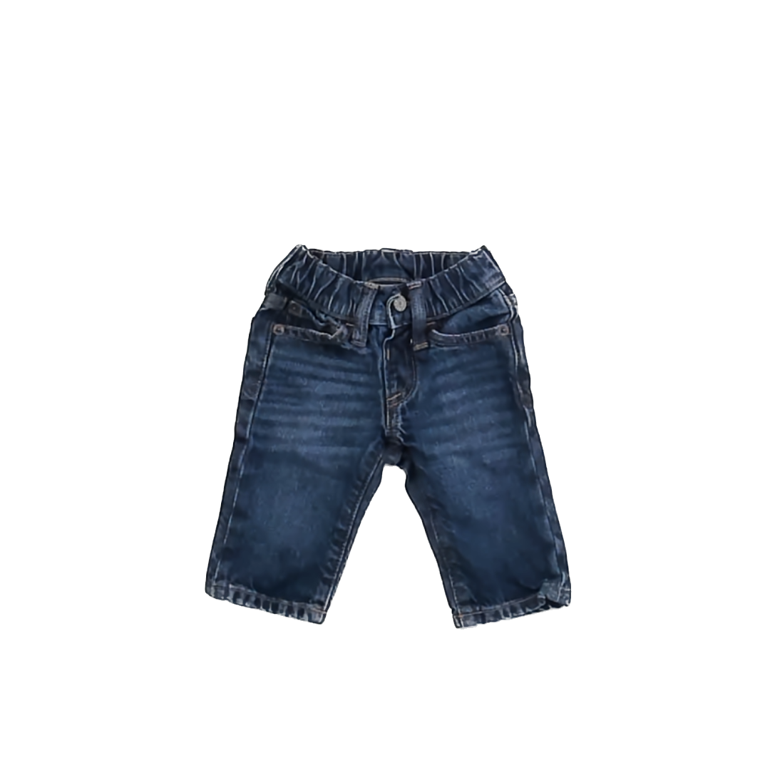 Gap Boys Blue Denim Jeans Size: 3-6 Months Blue Denim