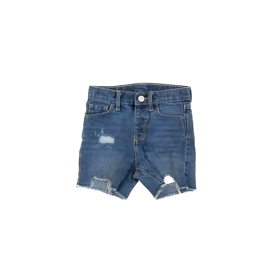 Old Navy Girls Blue Denim Jean Shorts Size: 5T Blue Denim