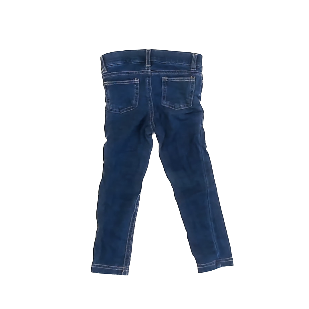 Carter's Girls Blue Denim Jeggings Size: 3T Blue Denim