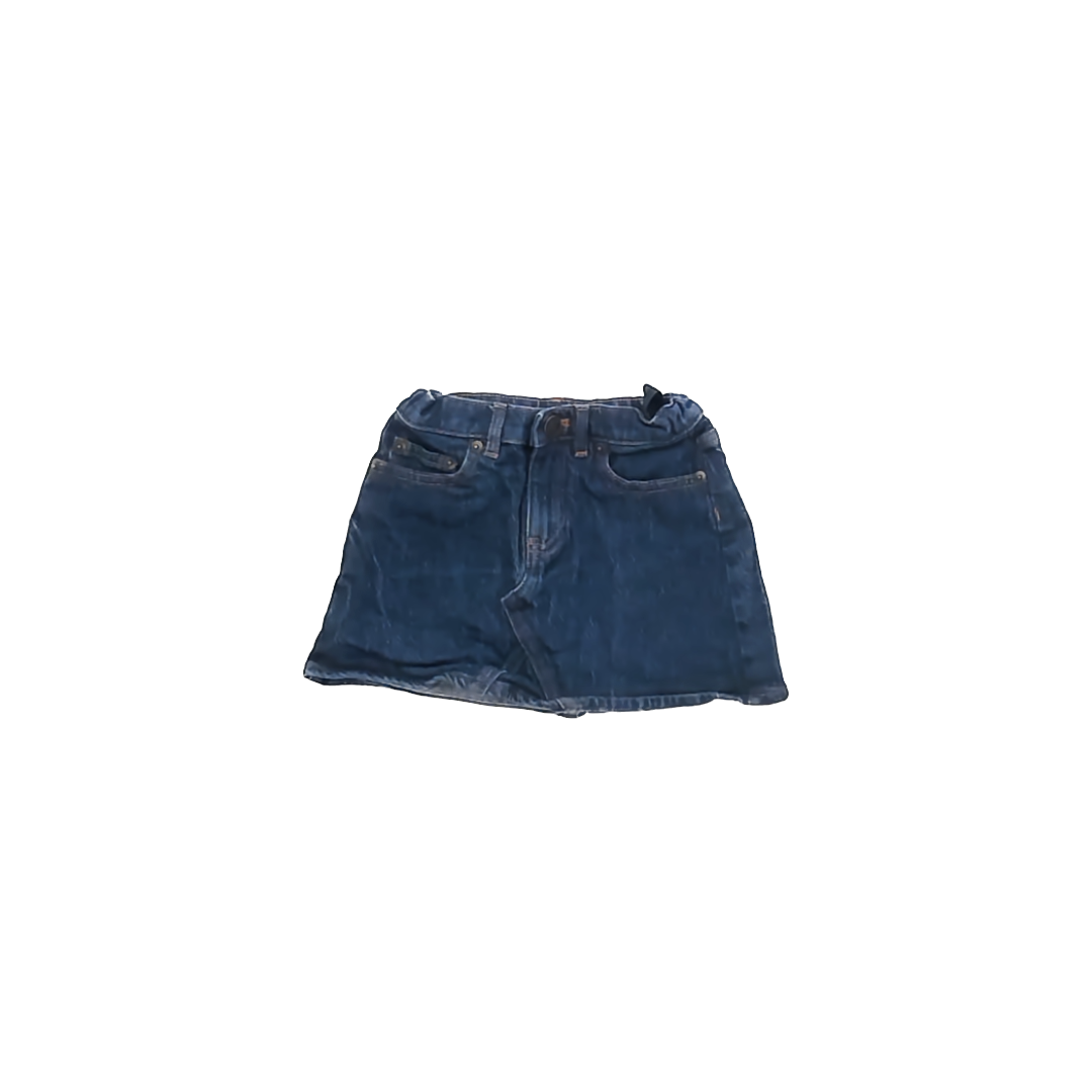 Crewcuts Girls Blue Denim Skirt Size: 4T Blue Denim