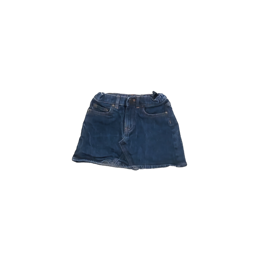 Crewcuts Girls Blue Denim Skirt Size: 4T Blue Denim