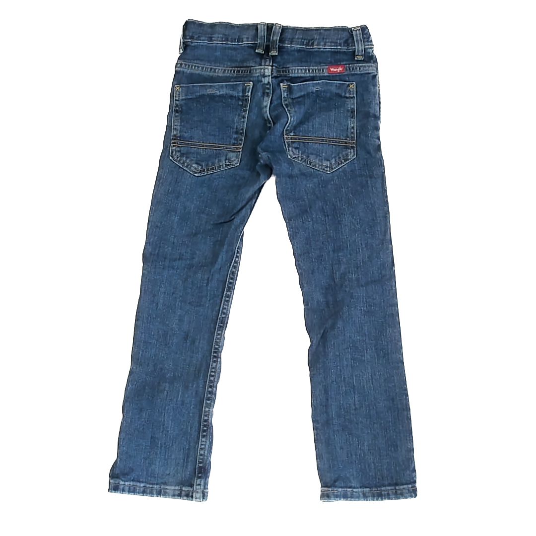 Wrangler Boys Blue Denim Jeans Size: 8 Regular Blue Denim