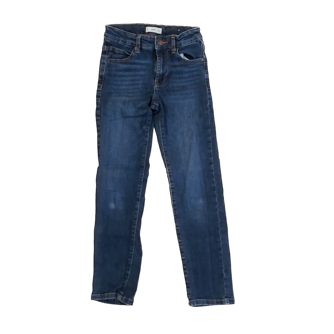 Mango Boys Blue Denim Jeans Size: 9 Years Blue Denim