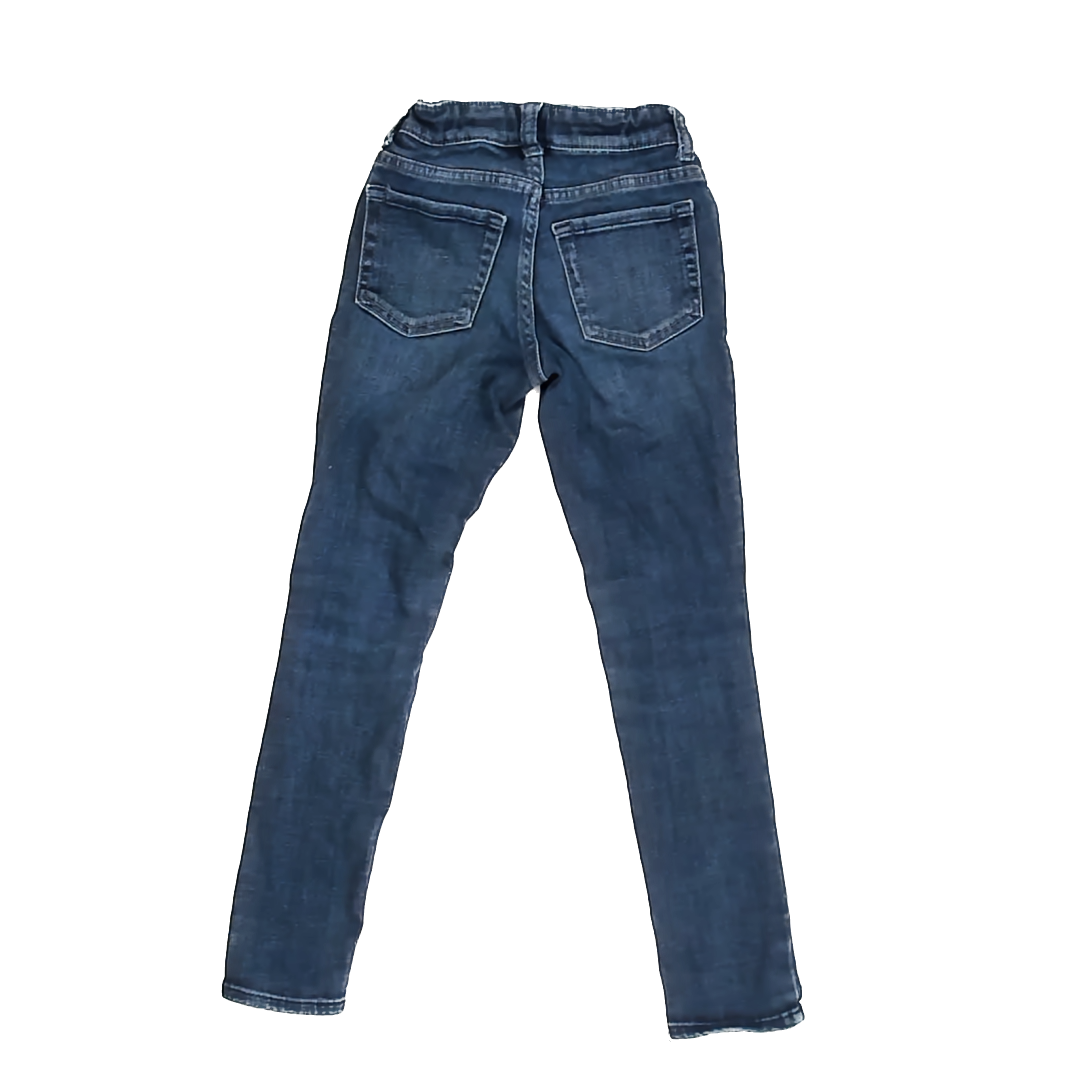 Cat & Jack Girls Blue Denim Jeans Size: 7 Blue Denim