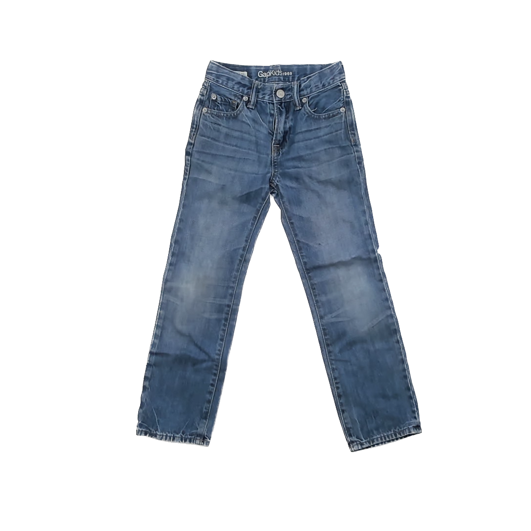 Gap Boys Blue Denim Jeans Size: 7 Years Blue Denim