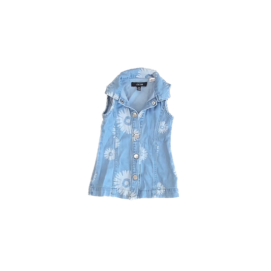 Joe's Girls Blue Denim Dress Size: 12 Months Blue Denim