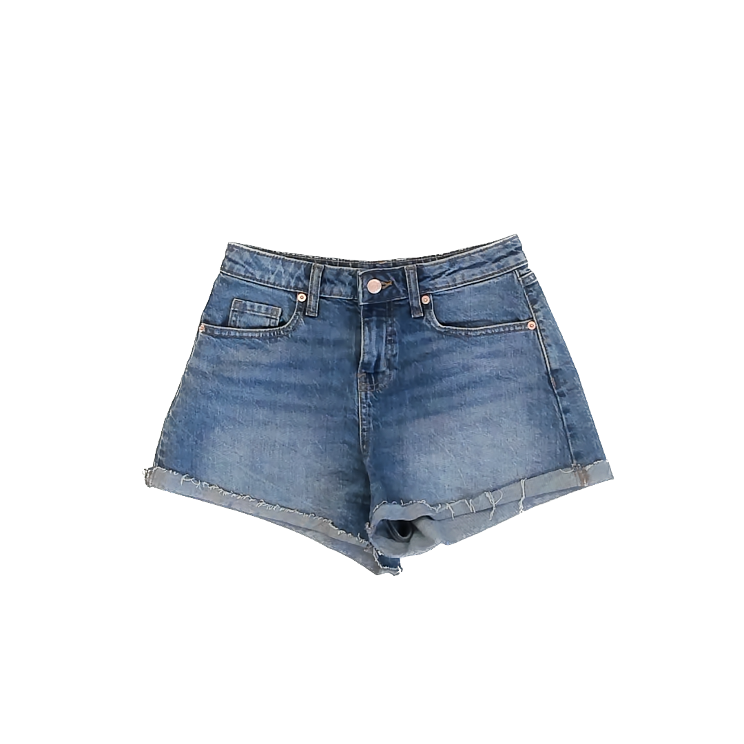 Wild Fable Girls Blue Denim Jean Shorts Size: 2R Blue Denim