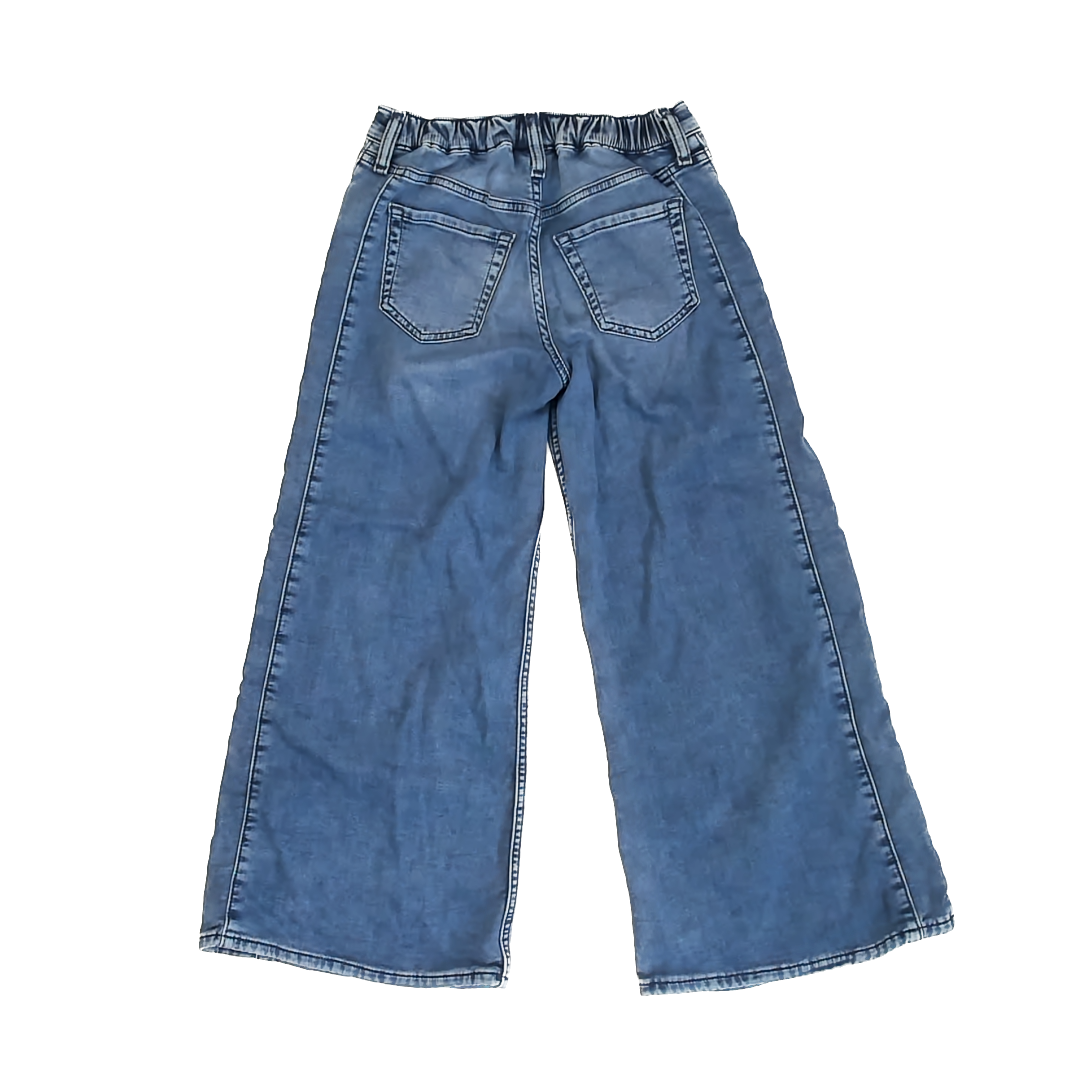 Gap Girls Blue Denim Jeggings Size: L Blue Denim
