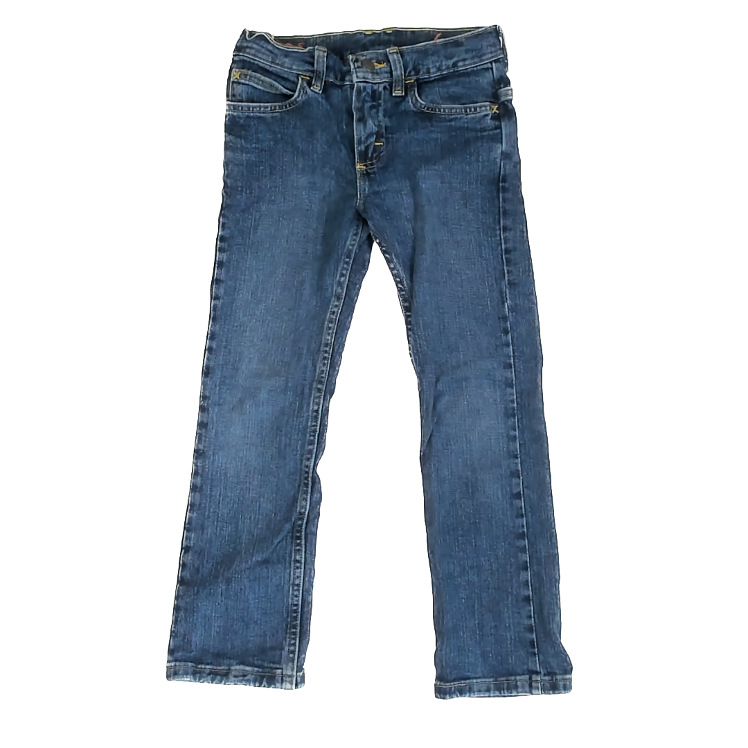 Wrangler Boys Blue Denim Jeans Size: 8 Regular Blue Denim