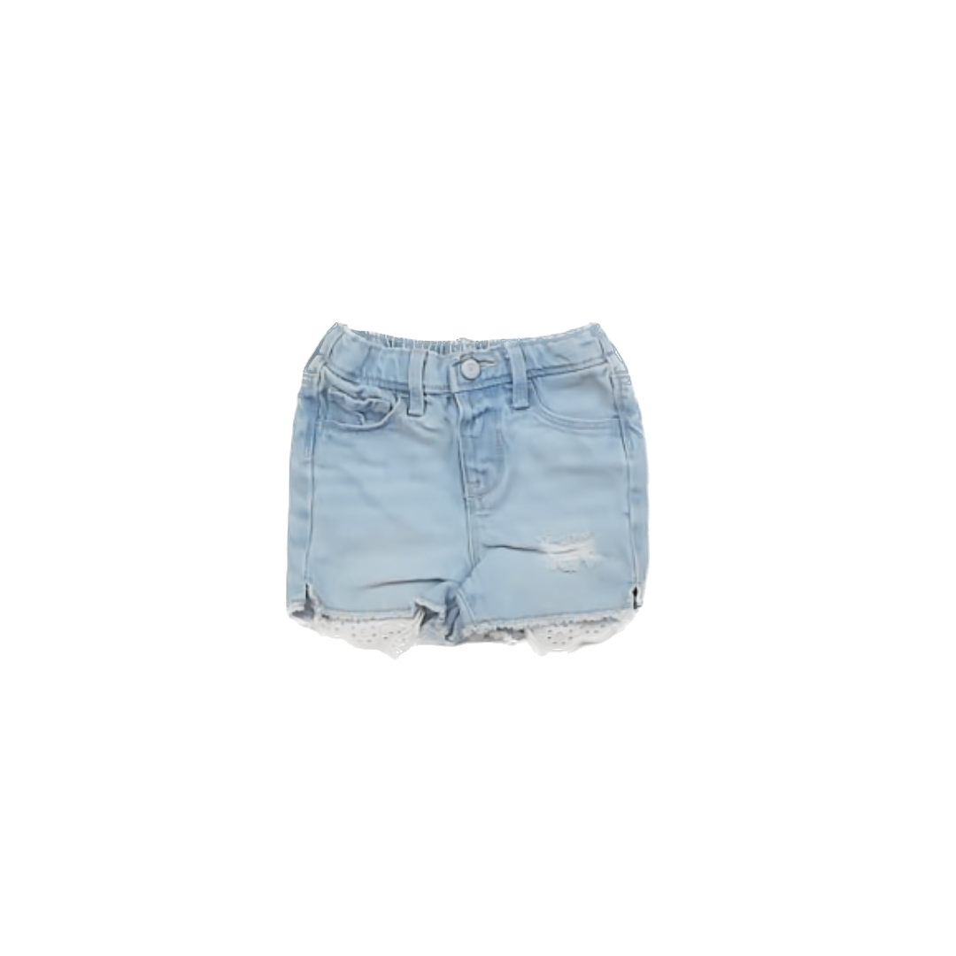 Old Navy Girls Blue Denim Jean Shorts Size: 2T Blue Denim