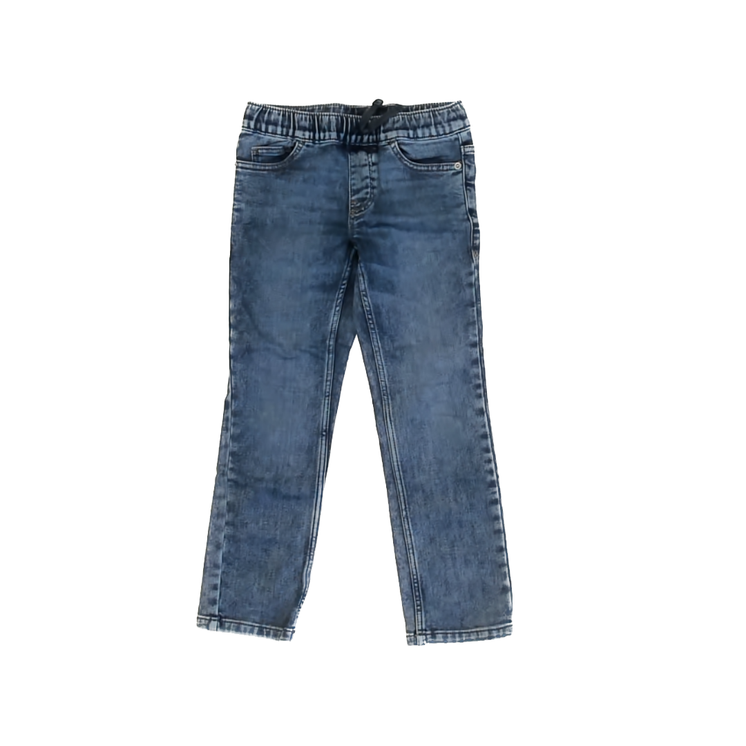 Thereabouts Girls Blue Denim Jeans Size: 6-7 Years Blue Denim
