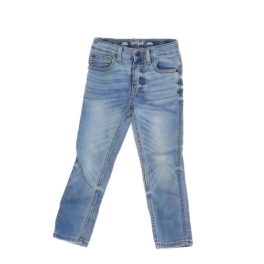 Cat & Jack Boys Blue Denim Jeans Size: 6 Years Blue Denim