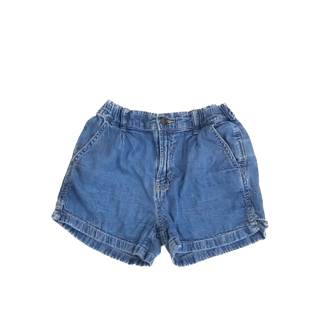 Gap Girls Blue Denim Jean Shorts Size: 10 Blue Denim