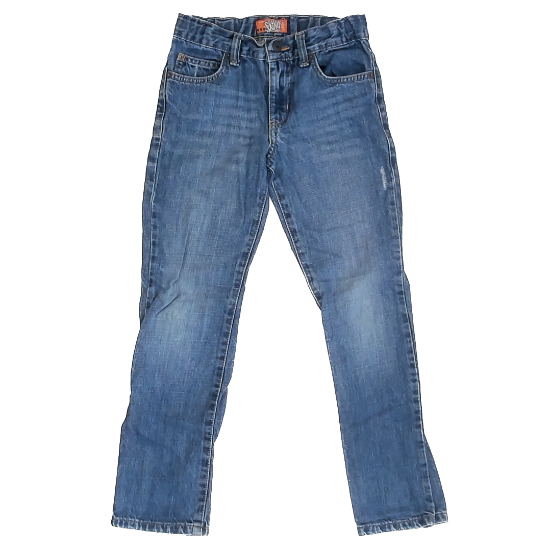 Old Navy Boys Blue Denim Jeans Size: 8 Regular Blue Denim