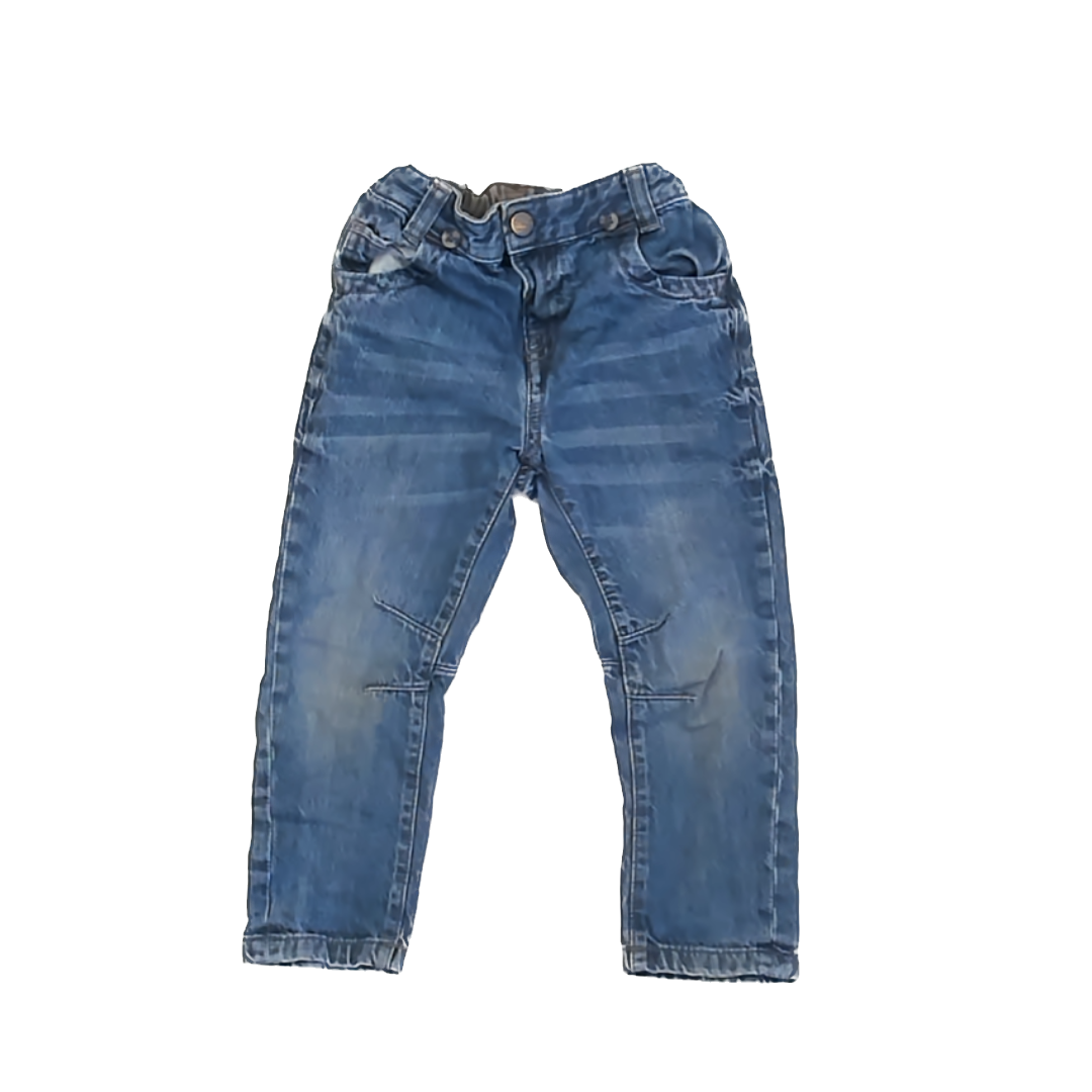Unknown Boys Blue Denim Jeans Size: 18-24 Months Blue Denim