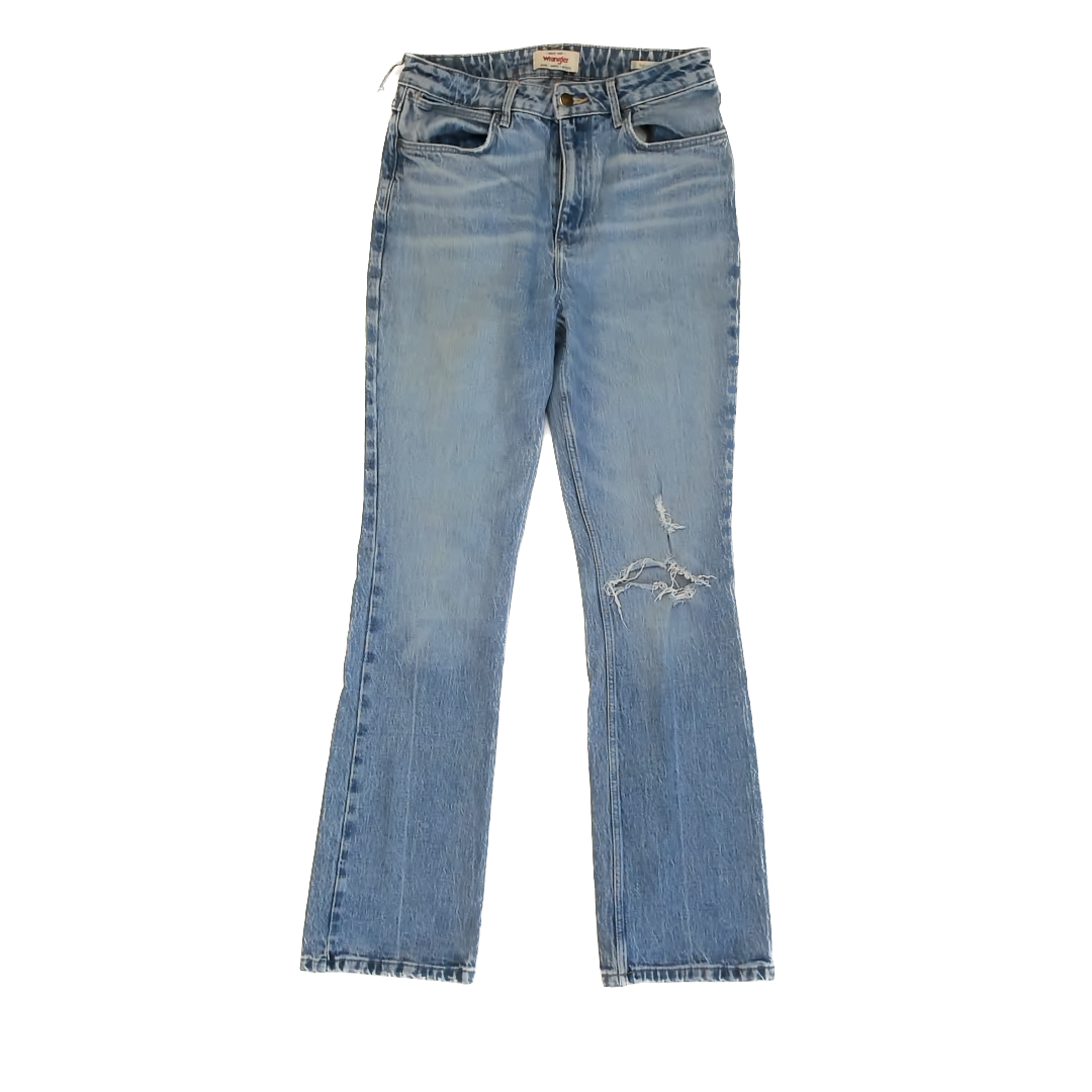 Wrangler Girls Blue Denim Jeans Size: 10 (30x32) Blue Denim