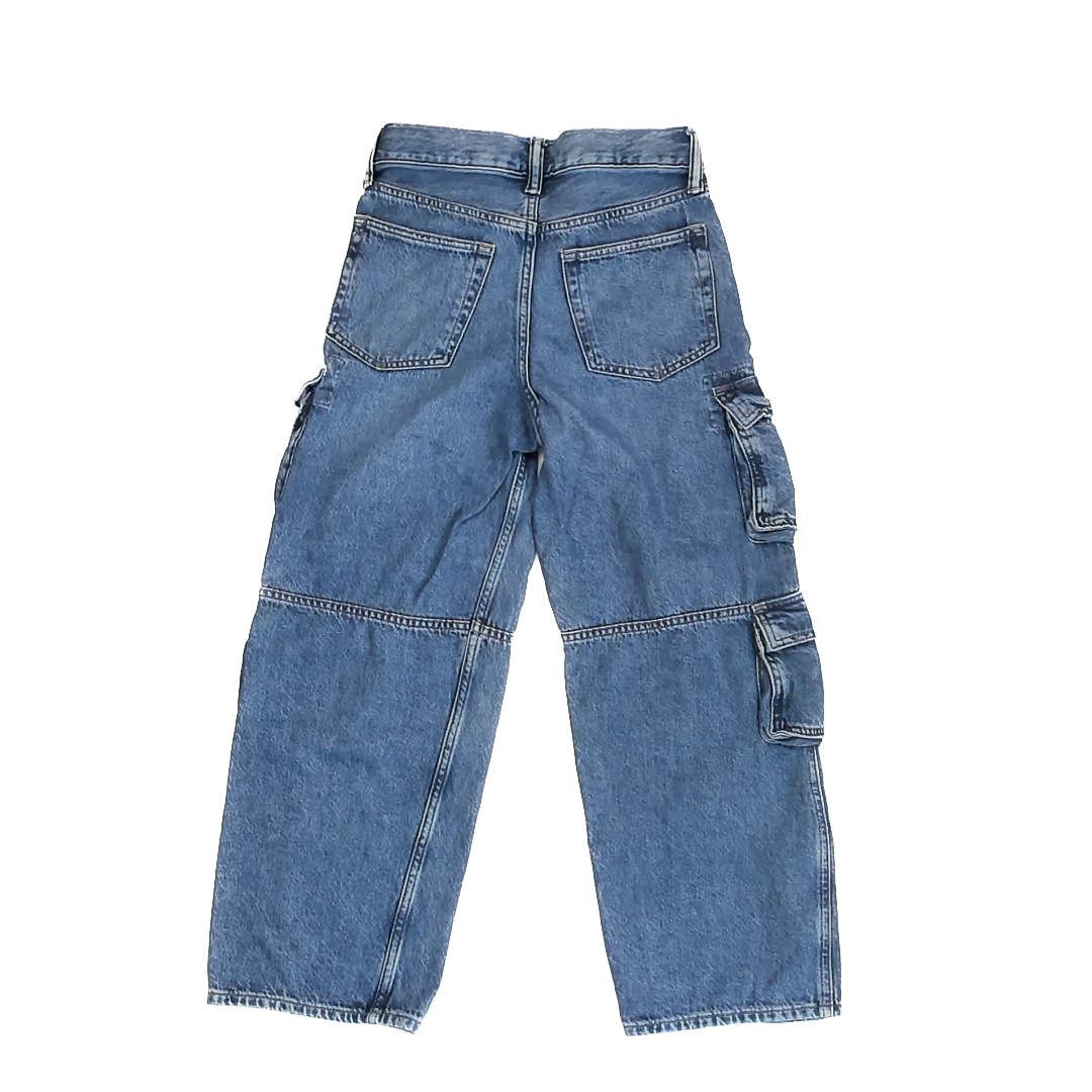 Gap Girls Blue Denim Jeans Size: 10 Blue Denim