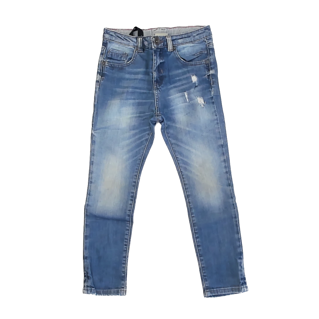 Zara Boys Blue Denim Jeans Size: 7 Years Blue Denim