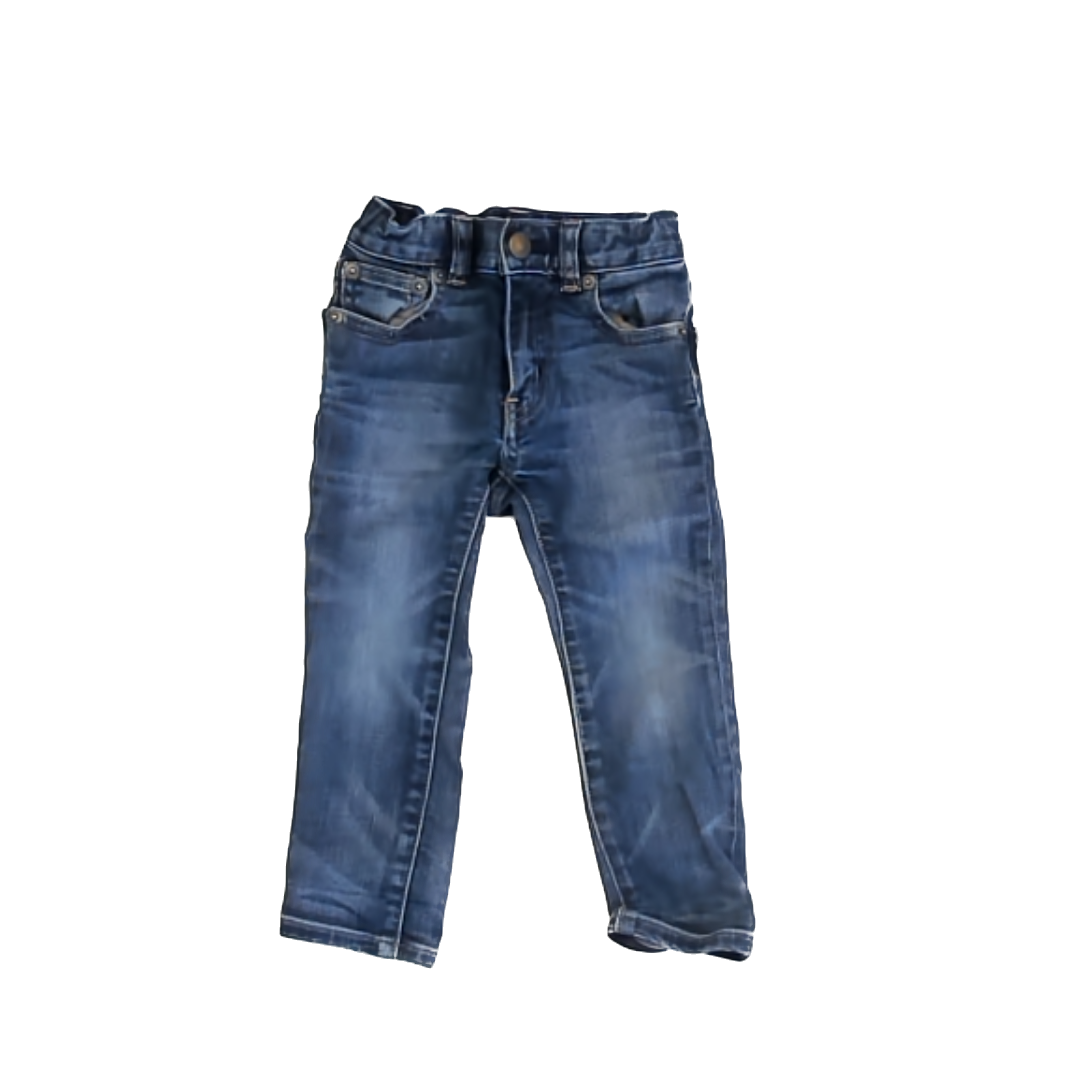 Crewcuts Girls Blue Denim Jeans Size: 2T Blue Denim
