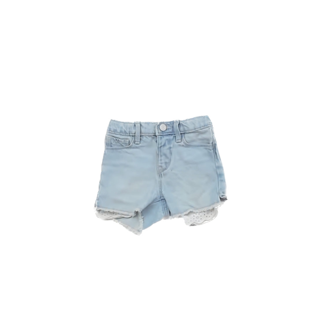 Old Navy Girls Blue Denim Jean Shorts Size: 3T Blue Denim