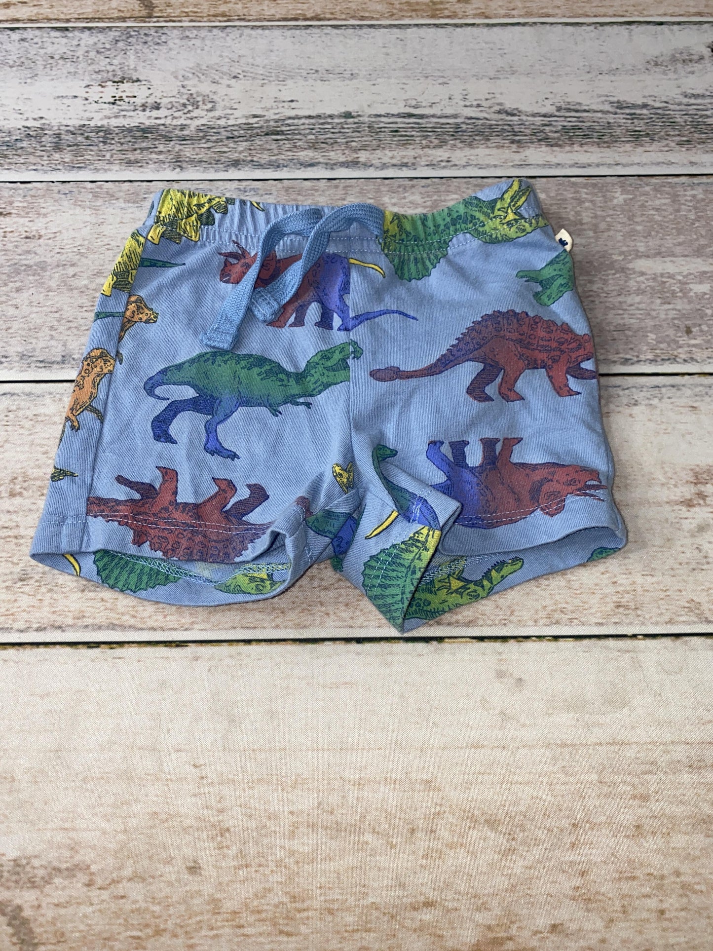 Gap Boys Blue | Dinosaur Shorts Size: 3-6 months Blue | Dinosaur