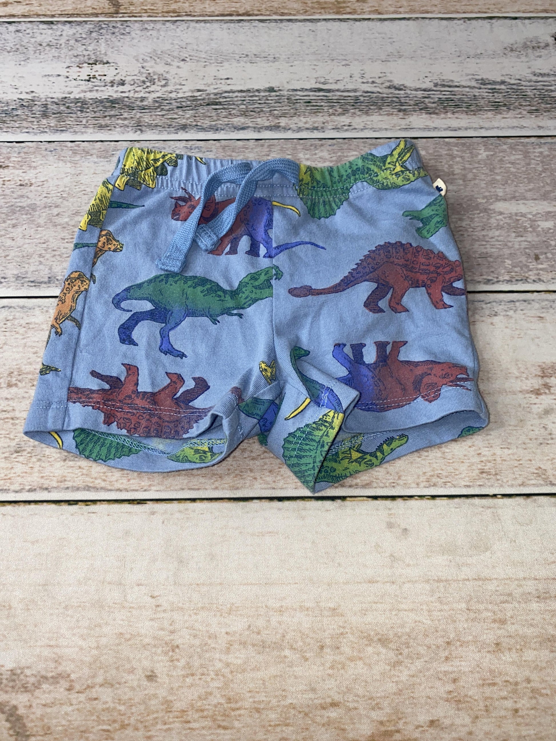 Gap Boys Blue | Dinosaur Shorts Size: 3-6 months Blue | Dinosaur