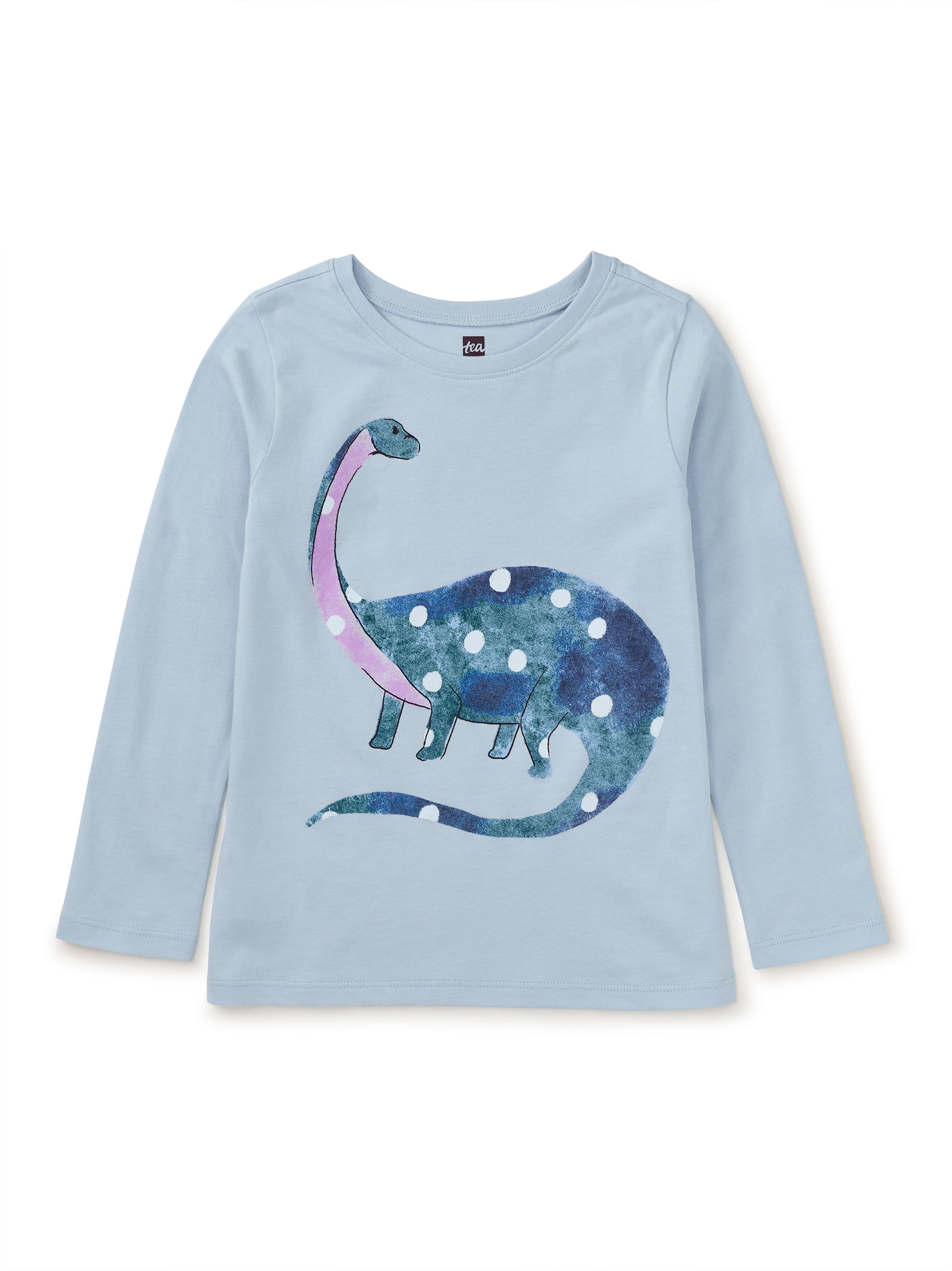 Tea Collection Boys Blue Dinosaur T-Shirt Size: 16 Years Blue Dinosaur