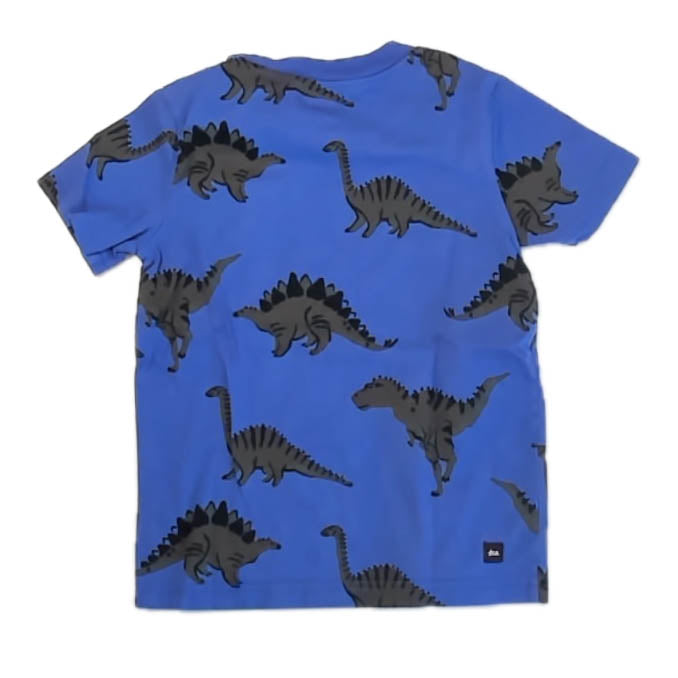 Tea Collection Boys Blue Dinosaurs T-Shirt Size: 5T Blue Dinosaurs