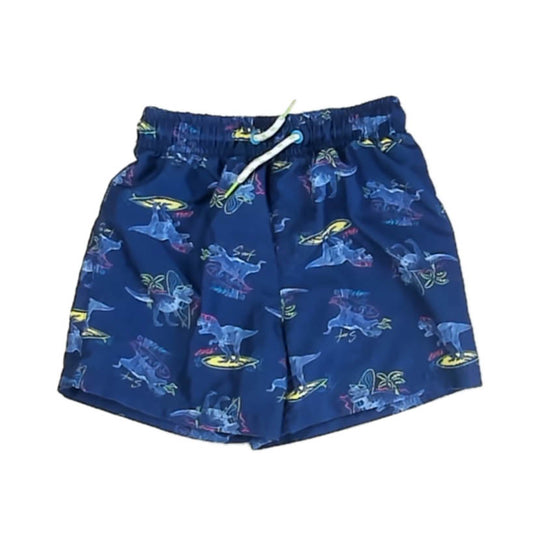 Tommy Bahama Boys Blue Dinosaurs Trunks Size: 5T Blue Dinosaurs